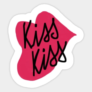 Kiss Kiss Sticker